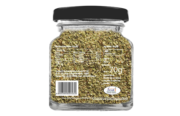 Chef Urbano Oregano    Glass Jar   