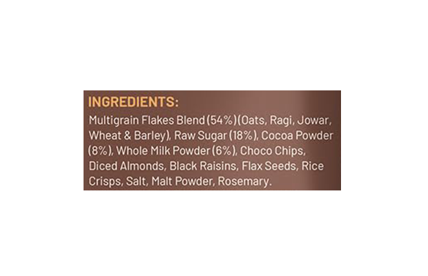 Mille Chocolate Oatmeal With Fruit & Nut    Pack   