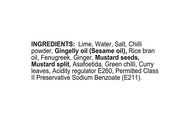 Tasty Nibbles Lime Pickle    Plastic Jar   