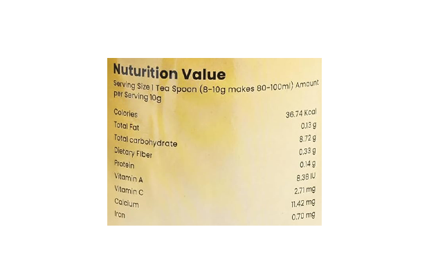 Amrita Naturals Giloy Herbal Tea    Plastic Jar   