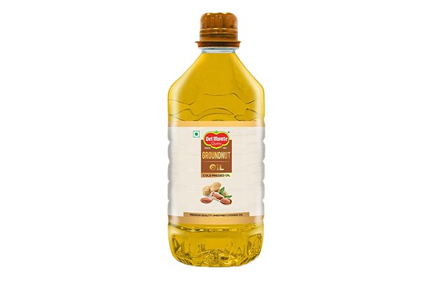 Del Monte Groundnut Oil   Plastic Bottle   