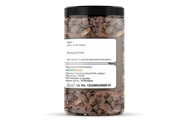 Nutrigrass Salted Amla    Plastic Jar   