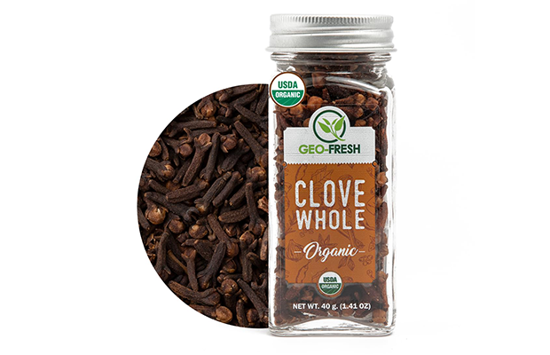 Geo Fresh Clove Whole Organic    Plastic Bottle   