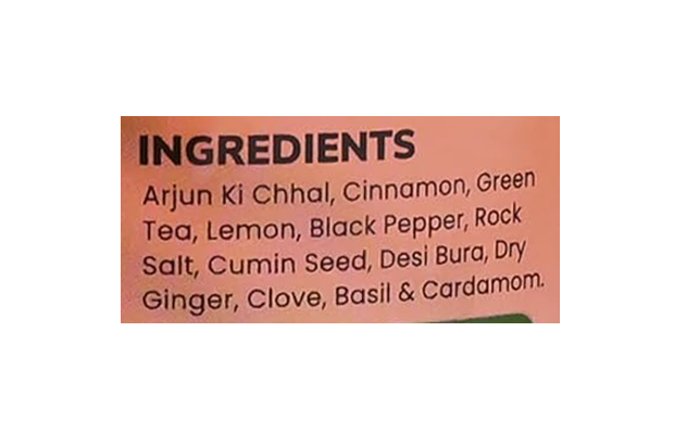 Amrita Naturals Hridya Shakti Herbal Tea    Plastic Jar   