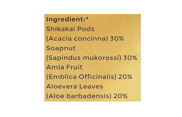 Carmel Organics Herbal Hair Cleanser    Pack   