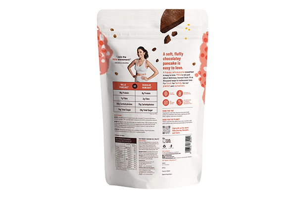 Mille Chocolate Millet Pancake Mix    Pack   