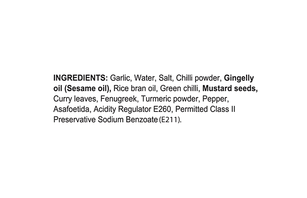 Tasty Nibbles Garlic Pickle    Plastic Jar   