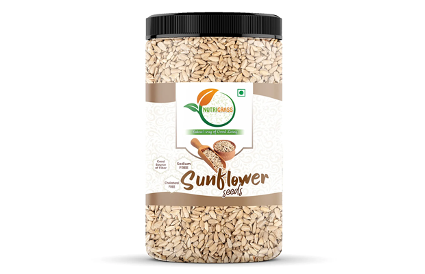 Nutrigrass Sunflower Seeds    Plastic Jar   