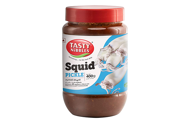 Tasty Nibbles Squid Pickle   Plastic Jar   