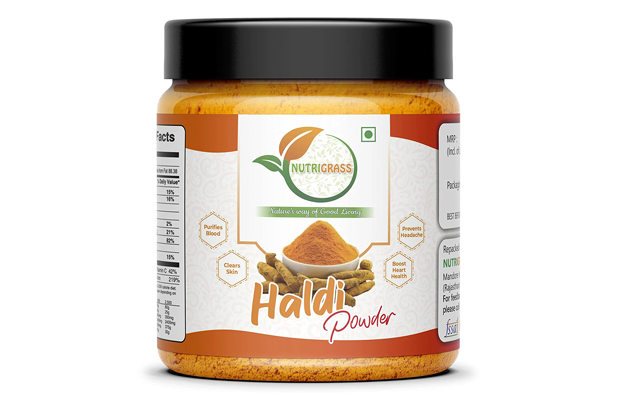 Nutrigrass Haldi Powder    Plastic Jar   