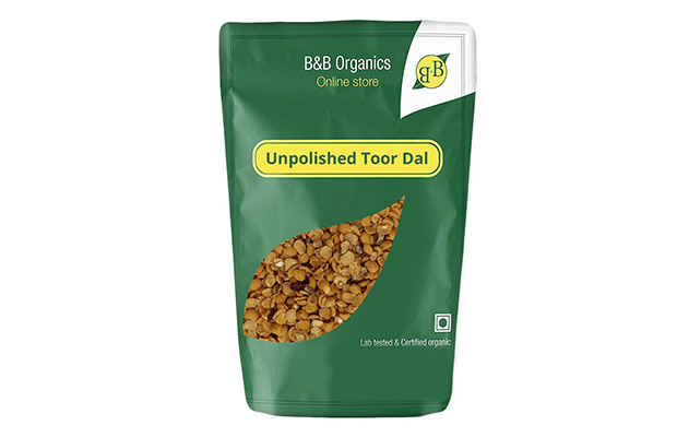 B&B Organics Unpolished Toor Dal    Pack   
