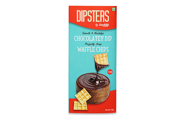 Snackible Chocolatey Dip Waffle Chips    Pack   