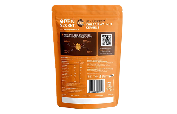 Open Secret Walnut Kernels    Pack   
