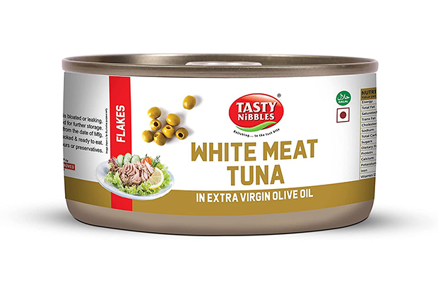 Tasty Nibbles White Meat Tuna In Extra Virgin Olive Oil   Tin   