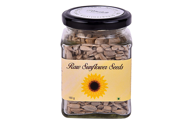 Team Demo Test Raw Sunflower Seeds    Glass Jar   