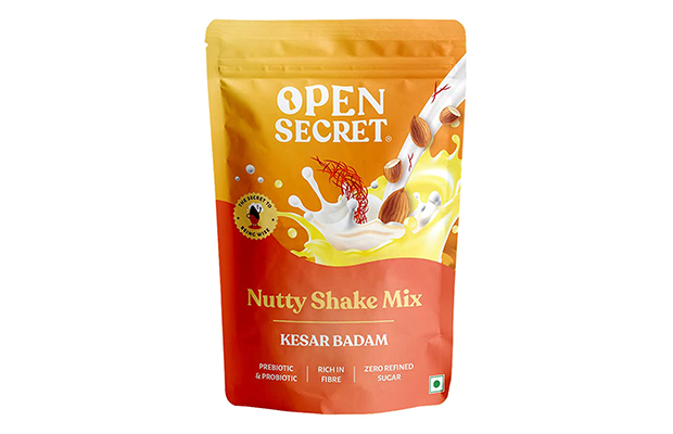 Open Secret Nutty Shake Mix Kesar Badam  Pack   