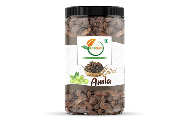 Nutrigrass Salted Amla    Plastic Jar   