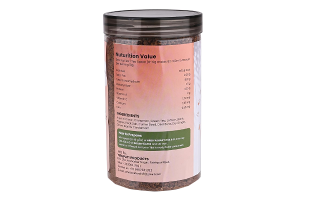 Amrita Naturals Hridya Shakti Herbal Tea    Plastic Jar   