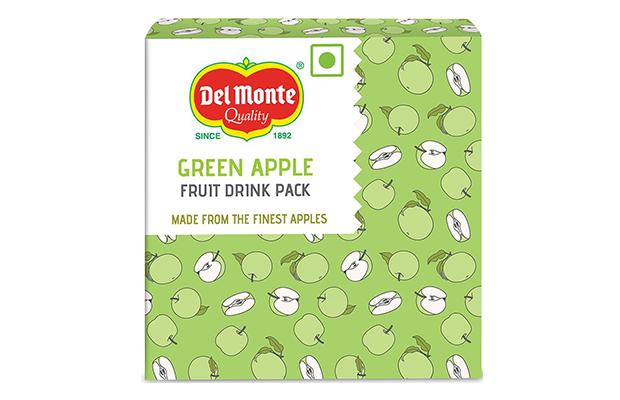Del Monte Green Apple Fruit Drink    Pack   