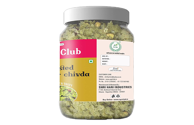 Agri Club Roasted Kothmir Chivda    Plastic Jar   