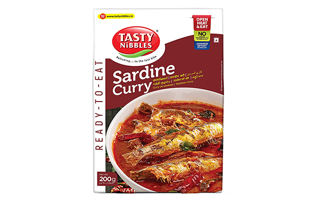 Tasty Nibbles Sardine Curry    Pack   