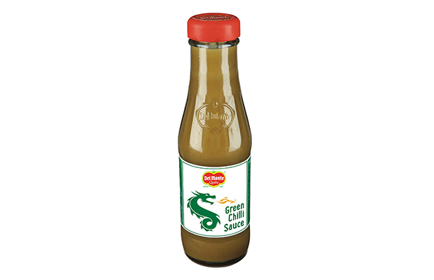Del Monte Green Chilli Sauce    Glass Bottle   