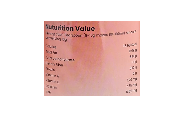 Amrita Naturals Hridya Shakti Herbal Tea    Plastic Jar   