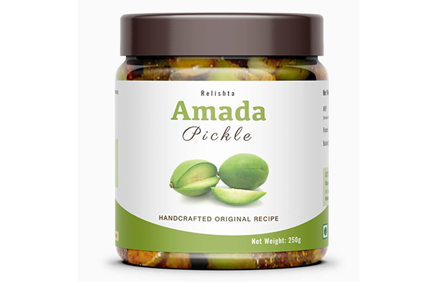 Relishta Amada Pickle   Bottle   