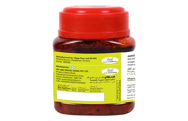 Tasty Nibbles Tender Mango Pickle    Plastic Jar   