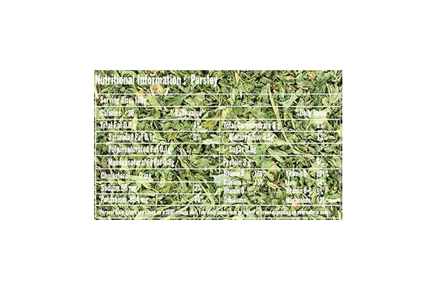 Chef Urbano Parsley    Glass Jar   