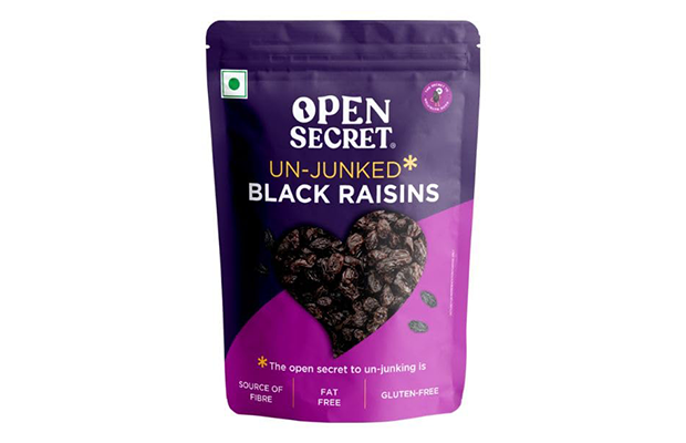 Open Secret Black Raisins   Pack   