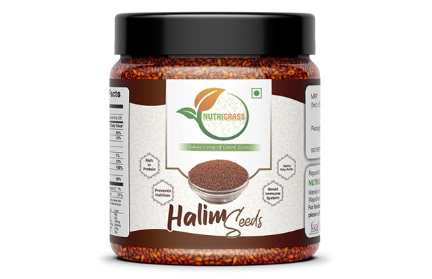 Nutrigrass Halim Seeds    Plastic Jar   