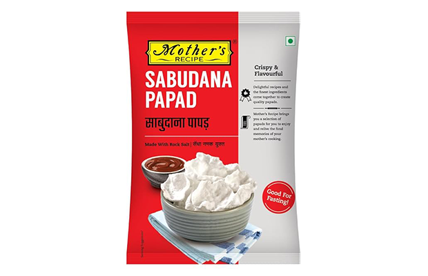 Mother's Recipe Sabudana Papad    Pack   
