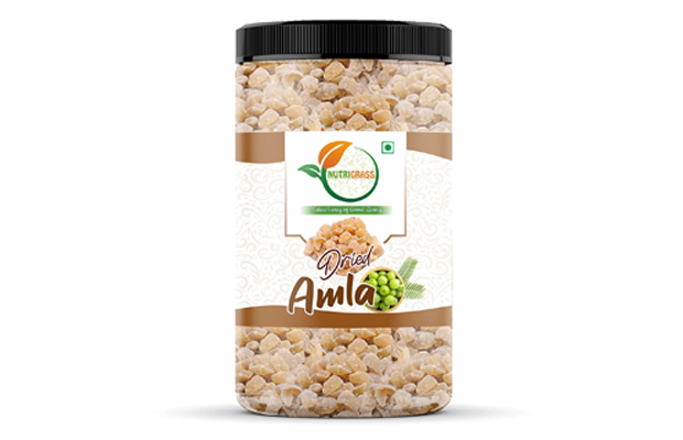 Nutrigrass Dried Amla    Plastic Jar   