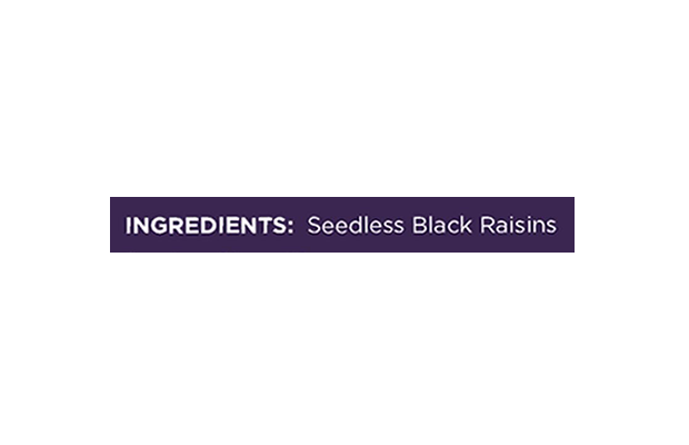 Open Secret Black Raisins    Pack   