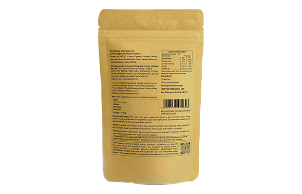 Carmel Organics Liquorice Powder    Pack   