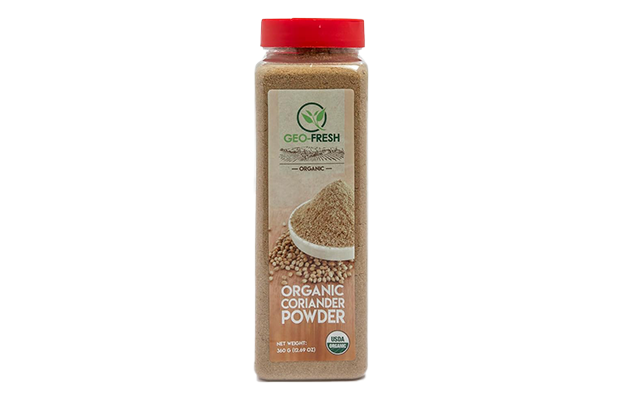 Geo Fresh Organic Coriander Powder    Plastic Bottle   