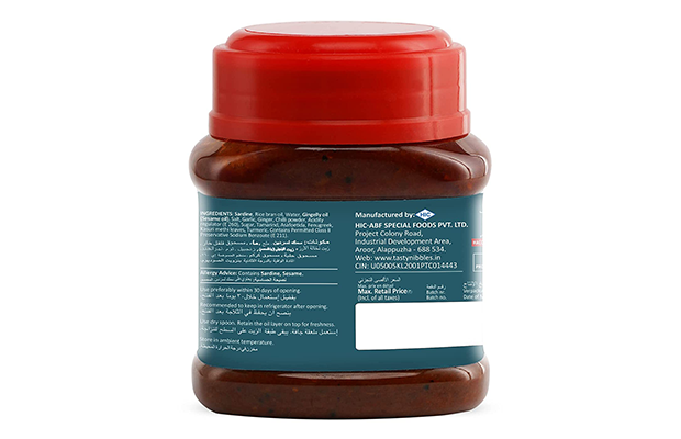 Tasty Nibbles Sardine Pickle    Plastic Jar   