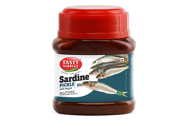 Tasty Nibbles Sardine Pickle   Plastic Jar   
