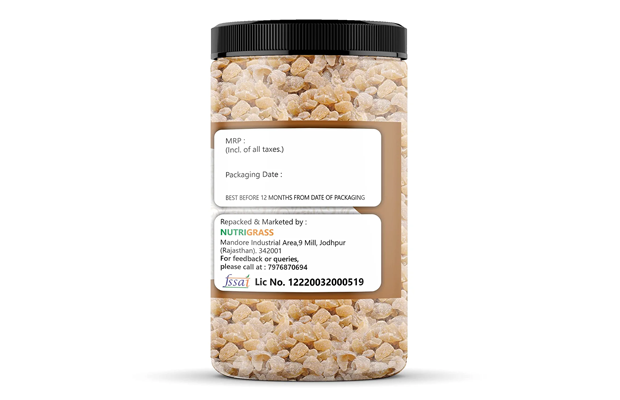 Nutrigrass Dried Amla    Plastic Jar   