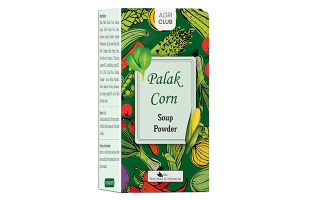 Agri Club Palak Corn Soup Powder    Pack   