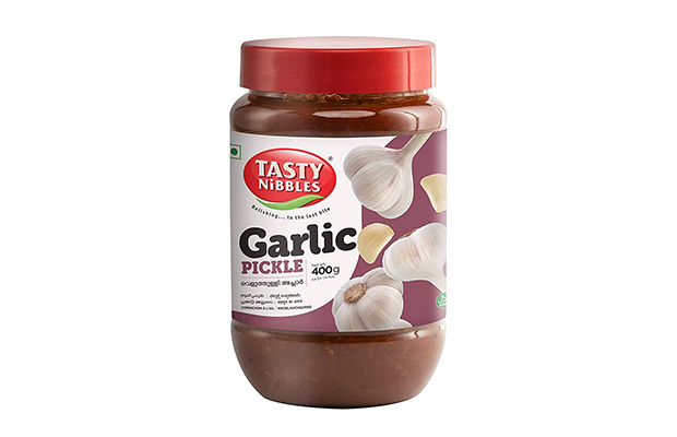 Tasty Nibbles Garlic Pickle   Plastic Jar   