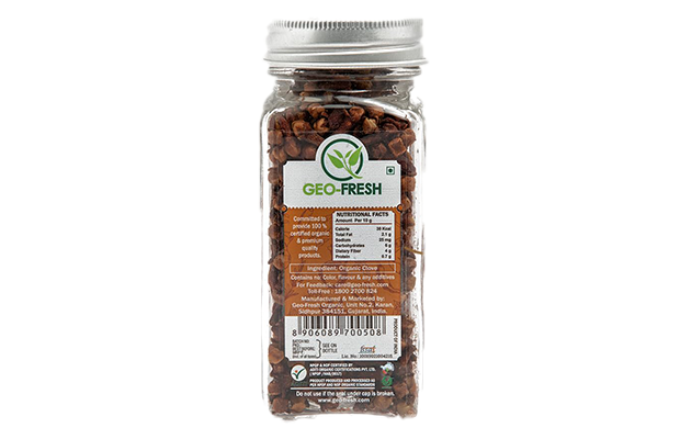 Geo Fresh Clove Whole Organic    Plastic Bottle   