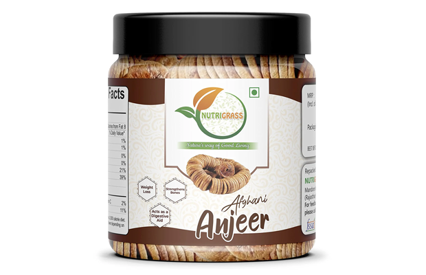 Nutrigrass Afghani Anjeer    Plastic Jar   