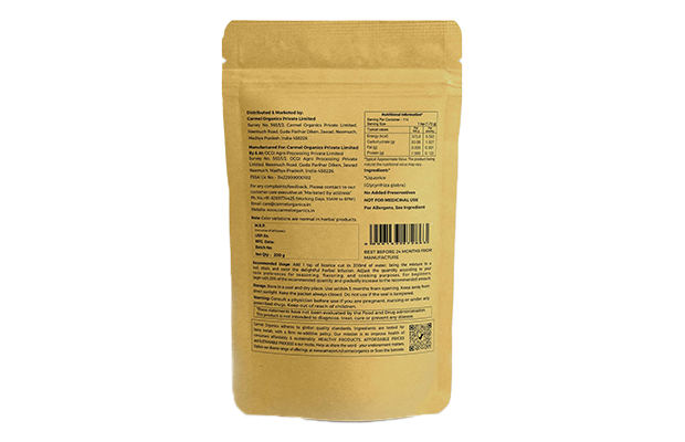 Carmel Organics Liquorice Cut    Pack   