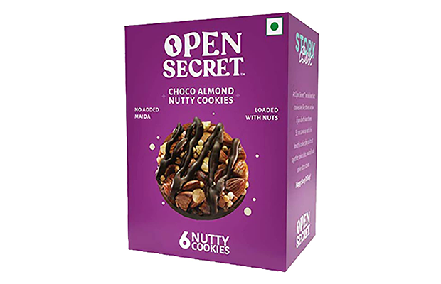 Open Secret Choco Almond Nutty Cookies    Box   