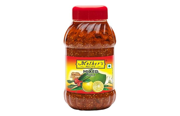 Mother's Recipe Mixed Pickle   Plastic Bottle   