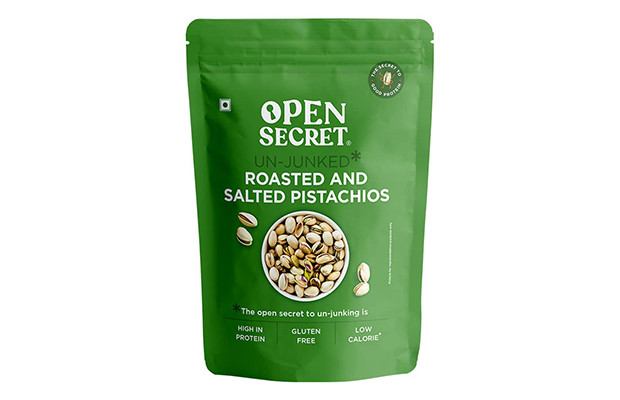 Open Secret Roasted And Salted Pistachios   Pack   