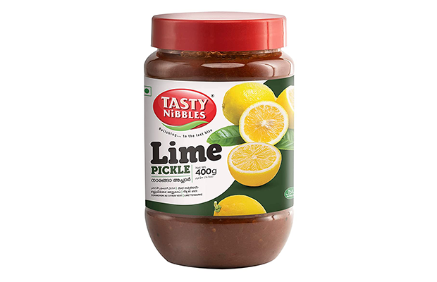 Tasty Nibbles Lime Pickle   Plastic Jar   
