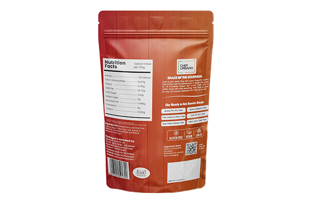 Chef Urbano Quinoa Chips Piri Piri    Pack   